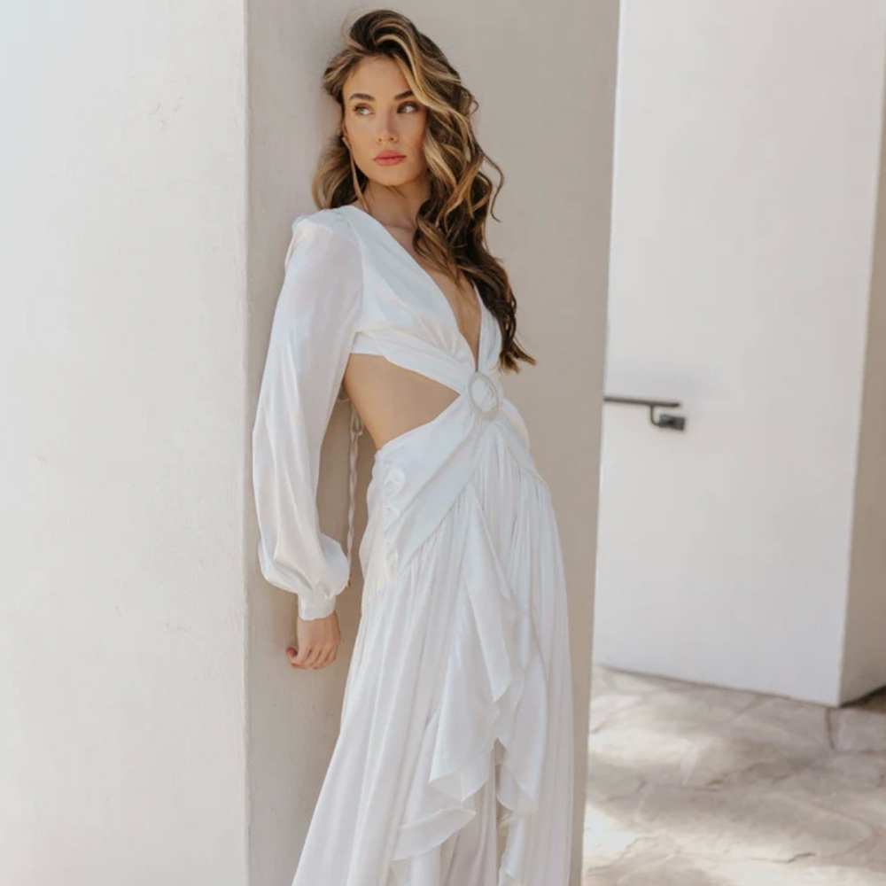 UNTAMED PETALS DRESS